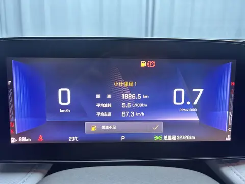 2023款 科鲁泽 1.5 悦享版