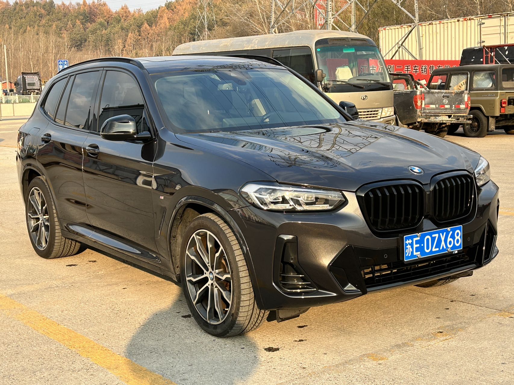 2022款宝马X3 30i领先耀夜ban